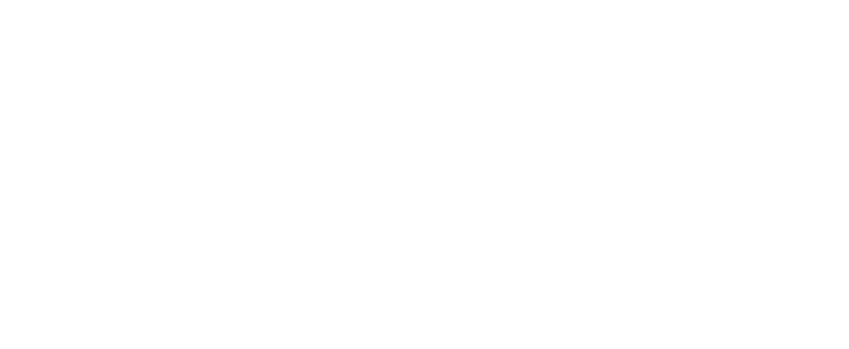Hvitt Poda-logo på transparent bakgrunn.
