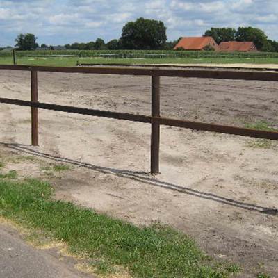 Grus ridebane laget i det vakre Ohio-gjerdet.